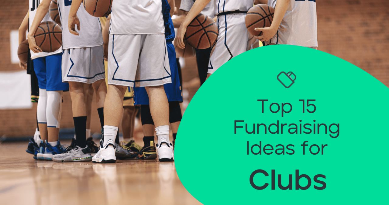 ideas for fundraising for a club