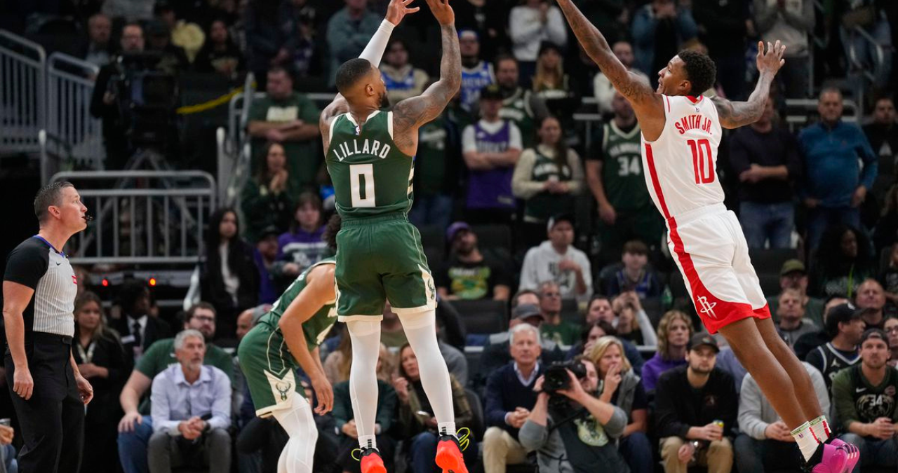 houston rockets vs milwaukee bucks match player stats