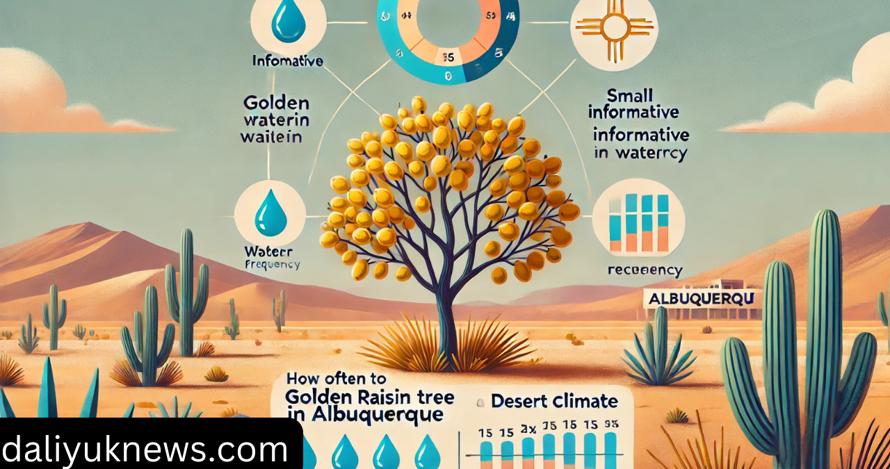 How Often to Water a Golden Raisin Tree in Albuquerque: A Complete 